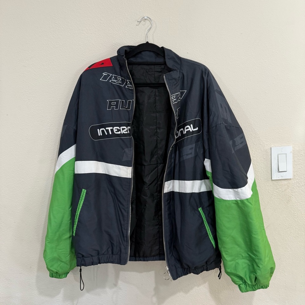 vintage racer jacket